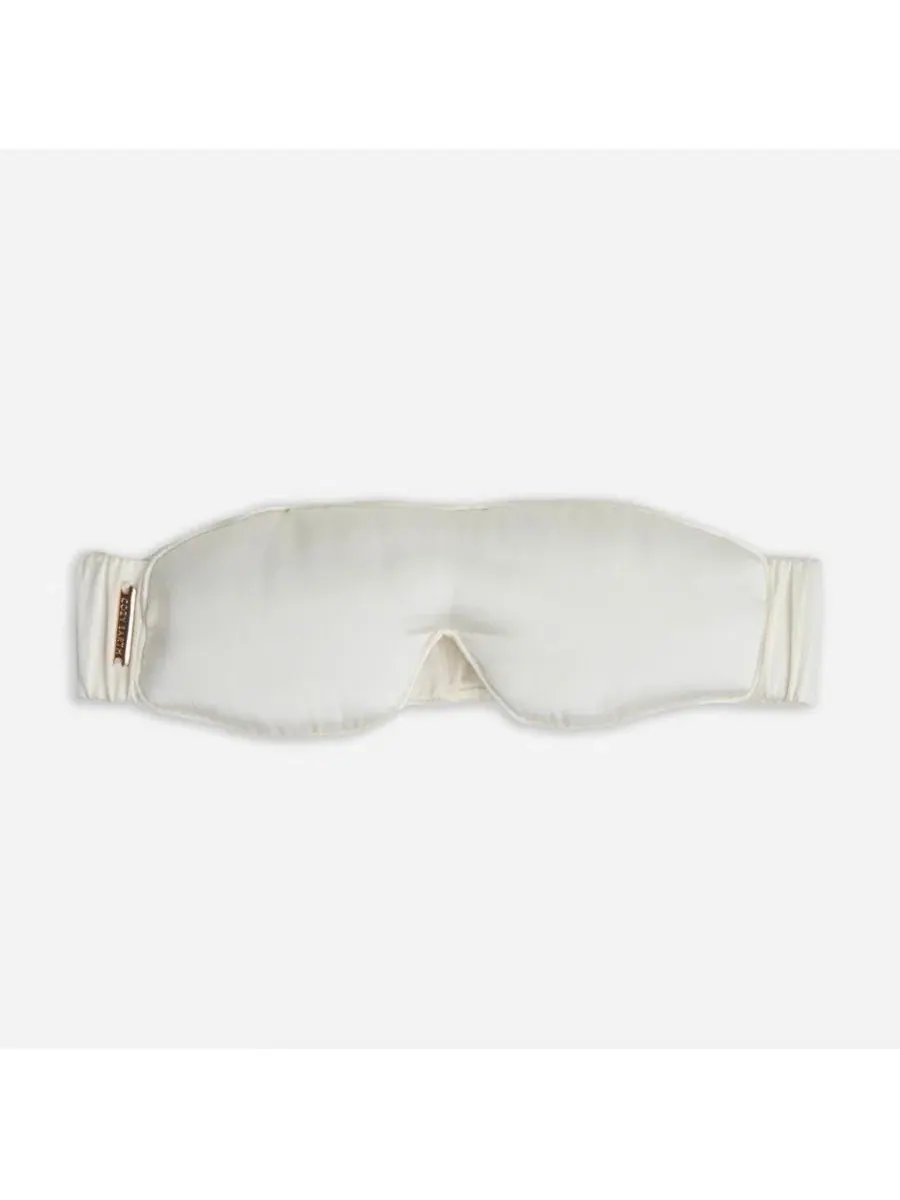 Маска для сна из шелка, модель Silk Sleep Mask Cozy Earth — коричневый