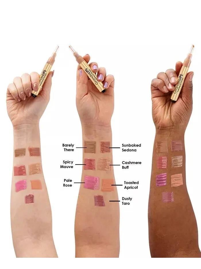Grande LIPS Увлажняющий блеск для губ, пухлых губ Grande Cosmetics, цвет Toasted Apricot — изображение 4 из 7