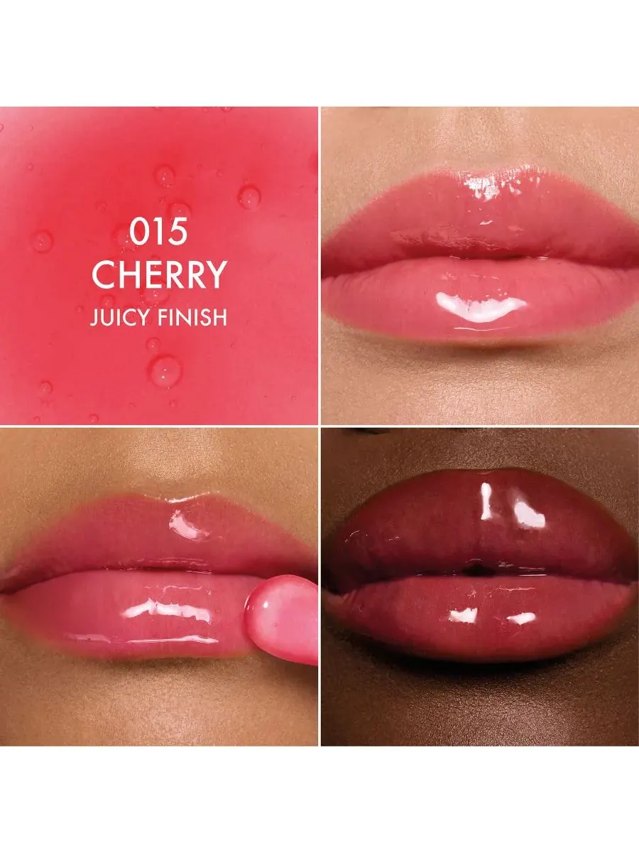 Масло для сияния губ Addict Lip Glow Oil, 0,2 унции DIOR, 015 Cherry — изображение 10 из 10