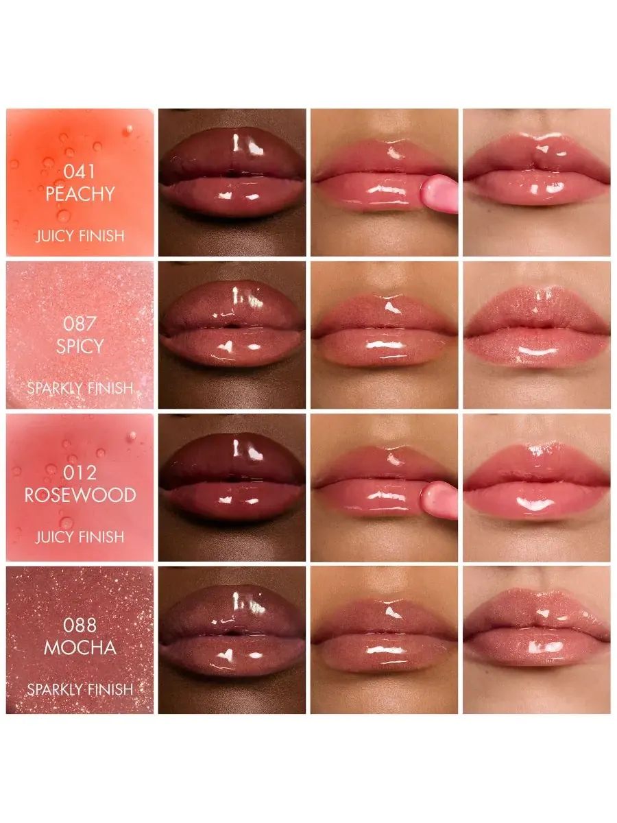 Масло для сияния губ Addict Lip Glow Oil, 0,2 унции DIOR, 041 Peachy — изображение 6 из 10