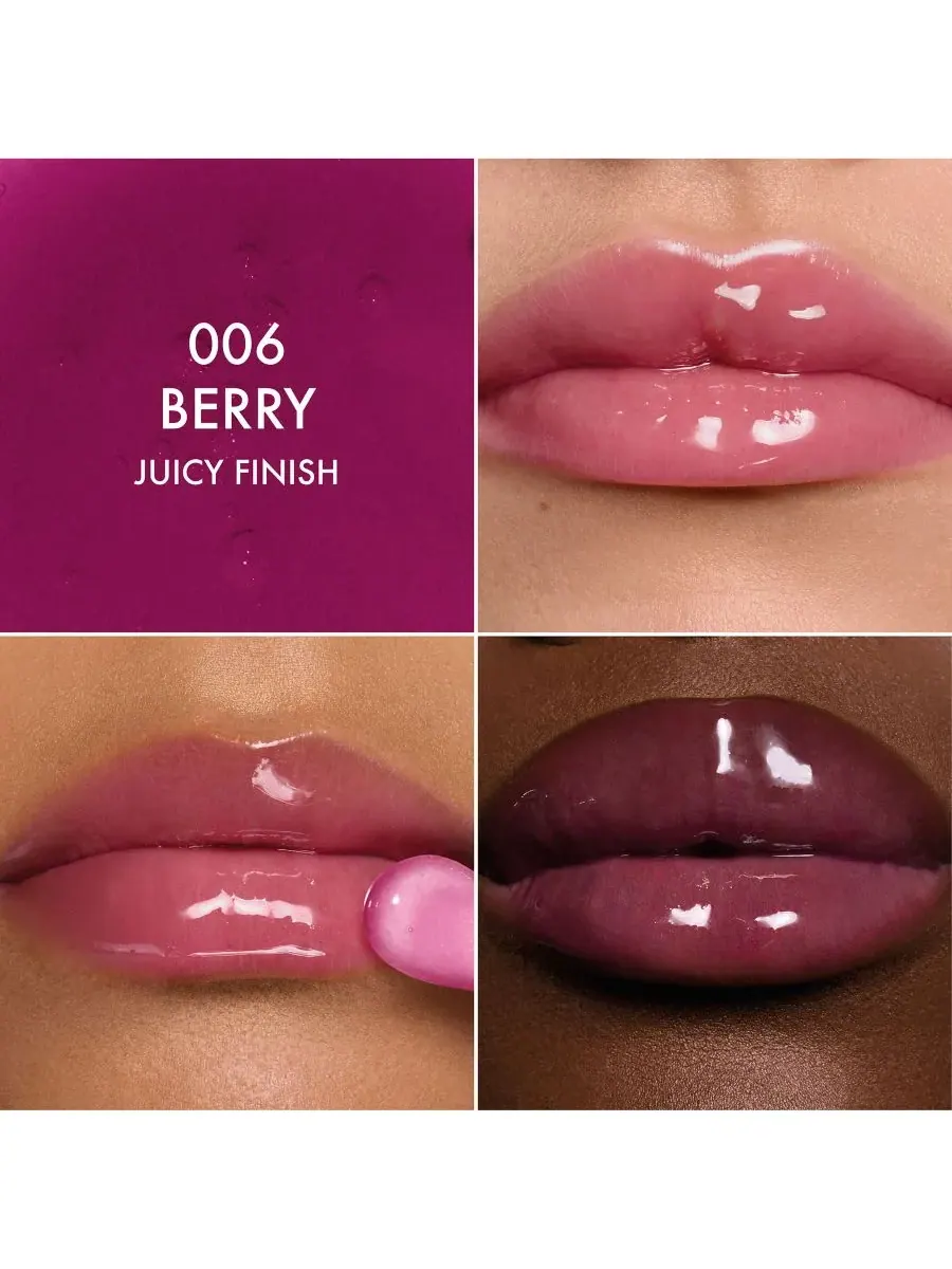 Масло для сияния губ Addict Lip Glow Oil, 0,2 унции DIOR, 006 Berry — изображение 10 из 10