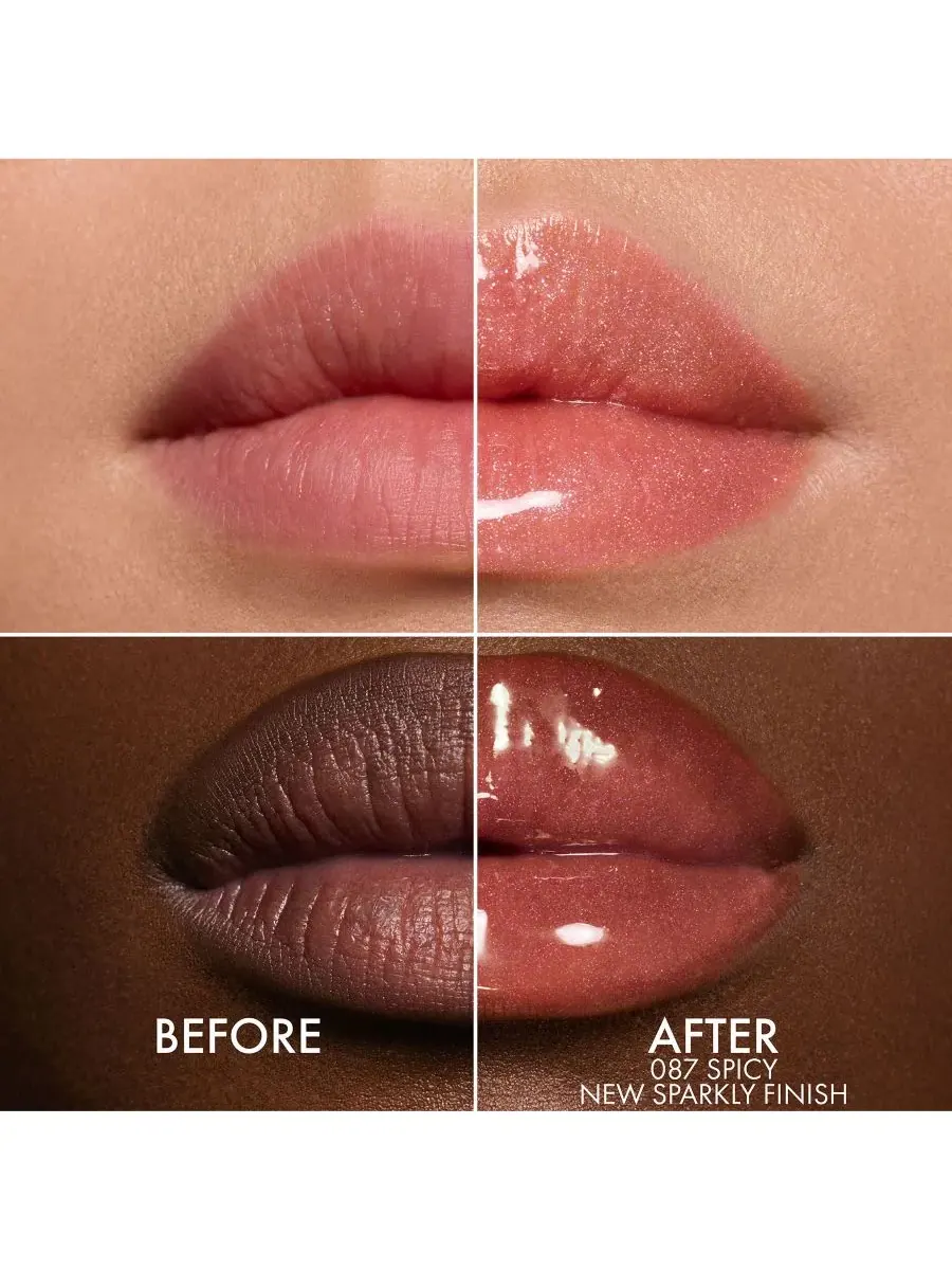 Масло для сияния губ Addict Lip Glow Oil, 0,2 унции DIOR, 087 Spicy — изображение 2 из 10