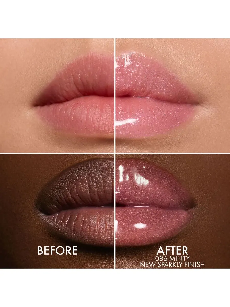 Масло для сияния губ Addict Lip Glow Oil, 0,2 унции DIOR, 086 Minty — изображение 2 из 10