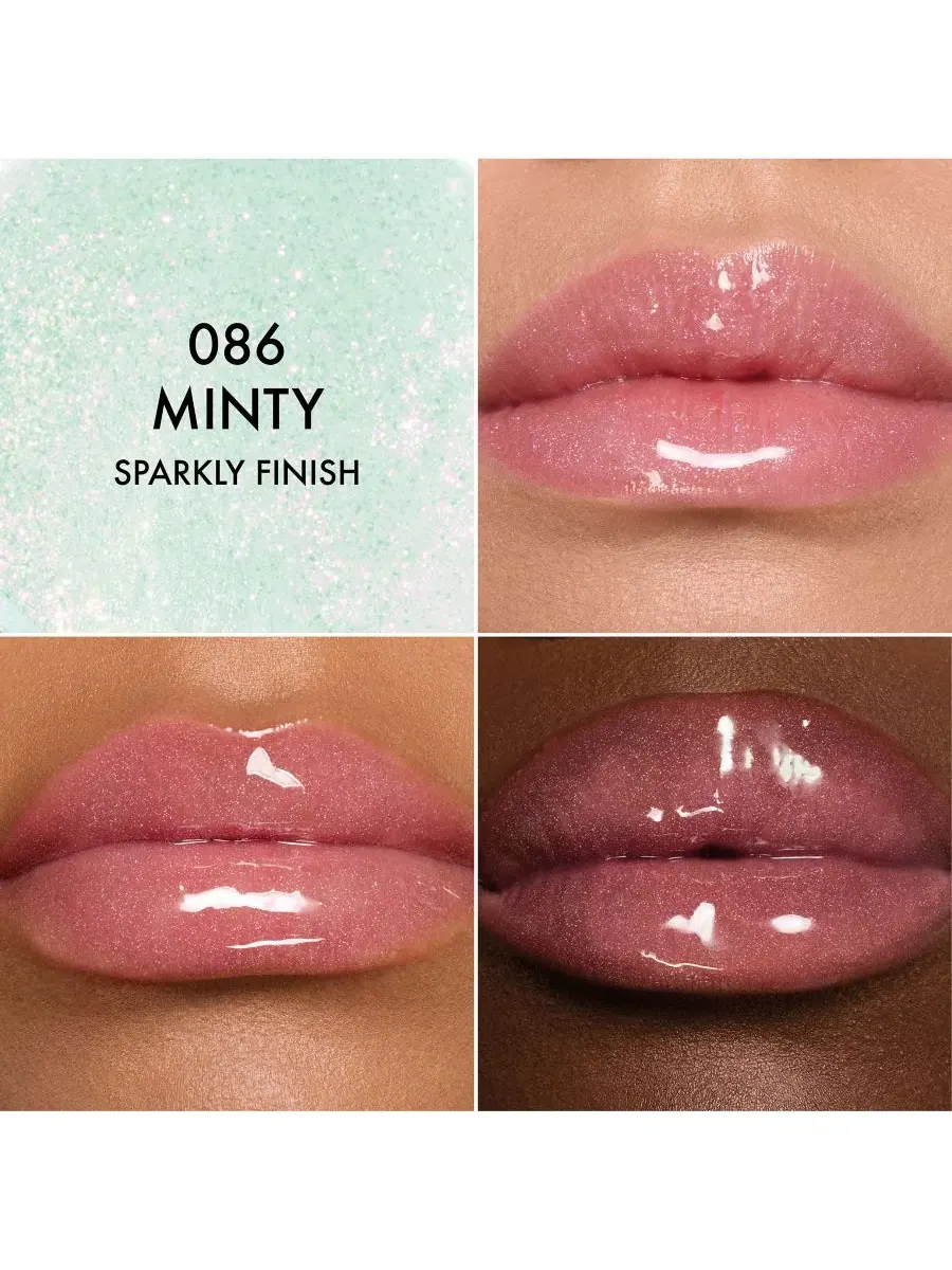Масло для сияния губ Addict Lip Glow Oil, 0,2 унции DIOR, 086 Minty — изображение 10 из 10