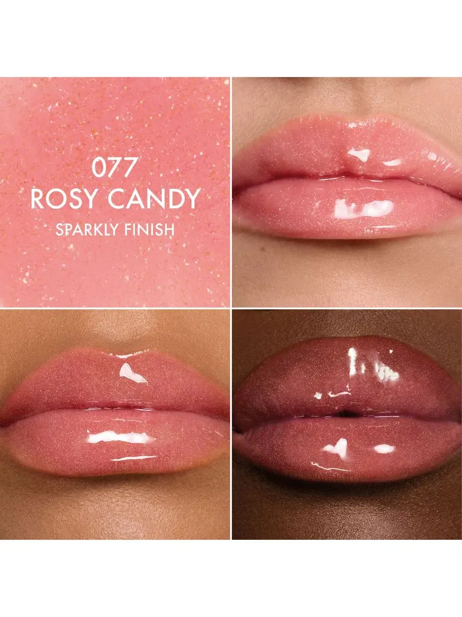 Масло для сияния губ Addict Lip Glow Oil, 0,2 унции DIOR, 077 Rosy Candy — изображение 10 из 10