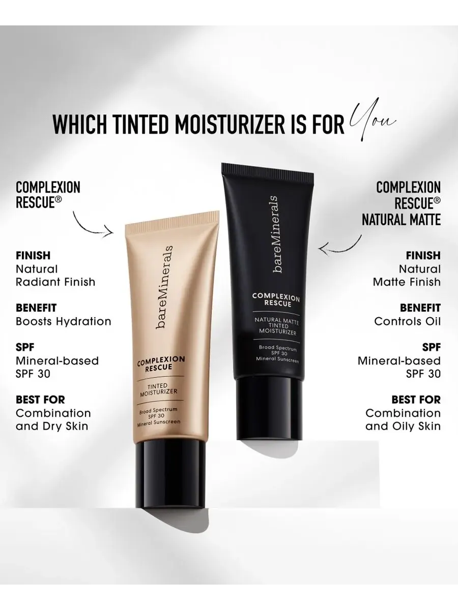 Увлажняющий тонирующий крем COMPLEXION RESCUE с гиалуроновой кислотой и минеральными компонентами — изображение 9 из 10