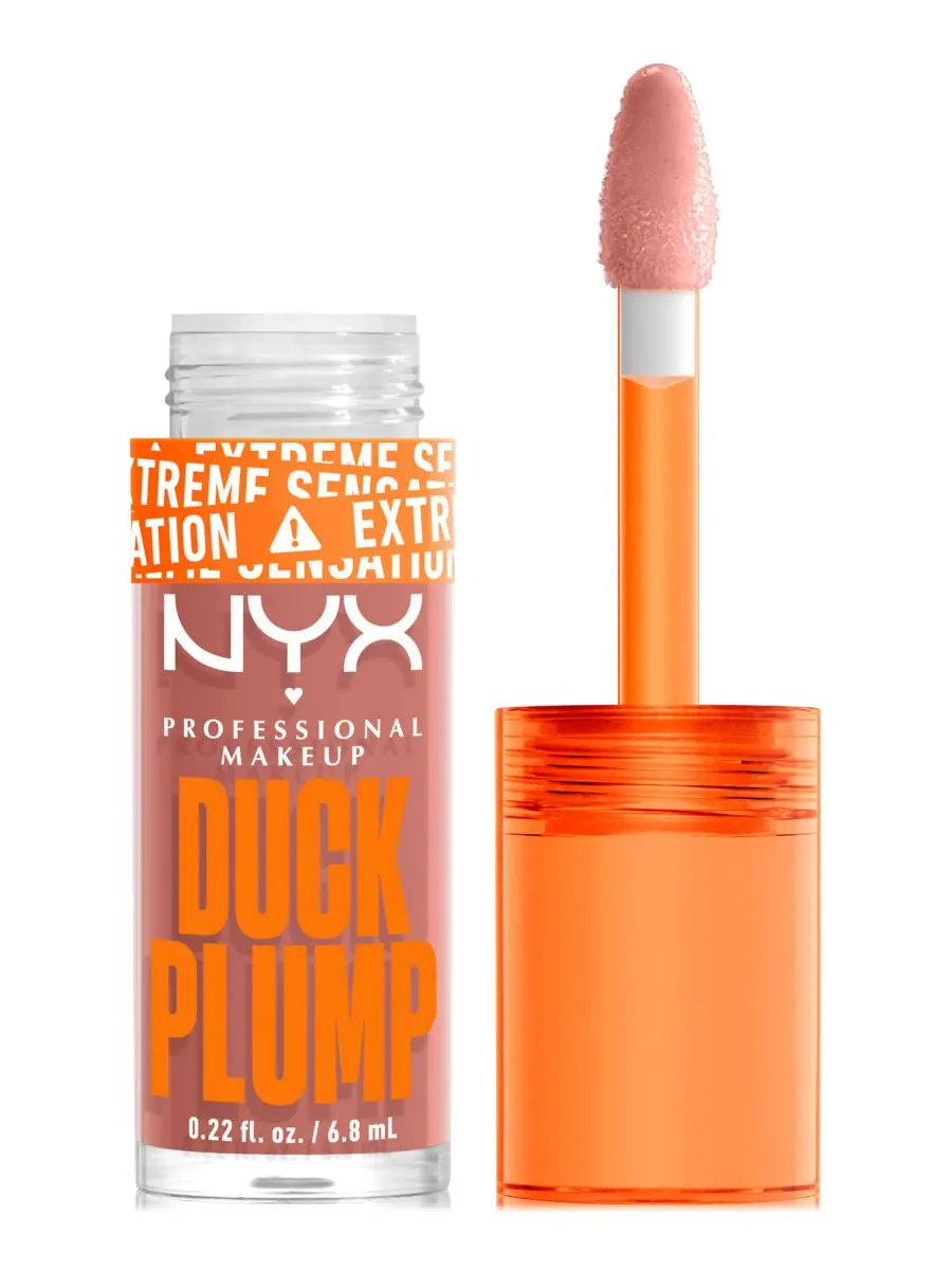 Блеск для губ Duck Plump NYX Professional Makeup, цвет bangin bare