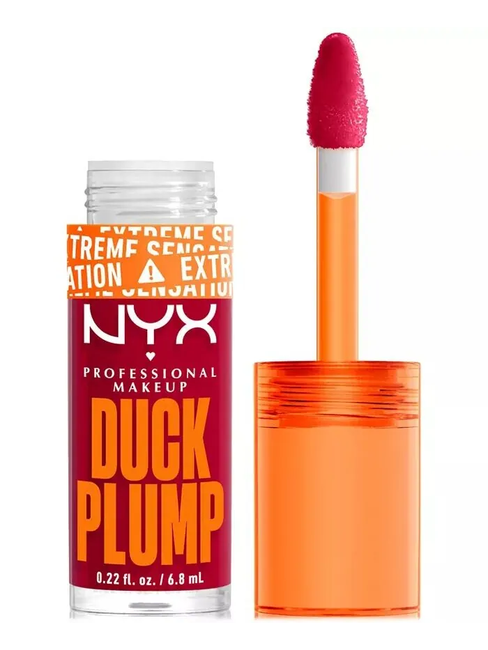 Блеск для губ Duck Plump Nyx Professional Makeup, цвет Hall Of Flame