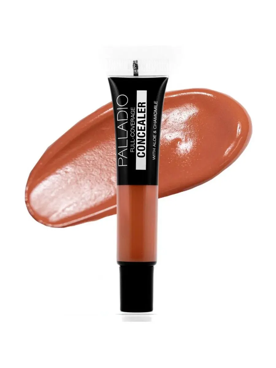 Консилер полного покрытия 10 г с кокосовым маслом и алоэ, Full Coverage Concealer Palladio