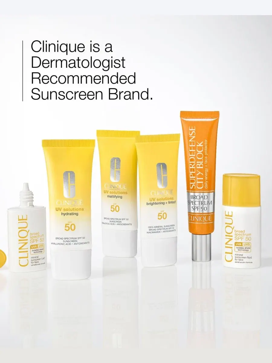 Солнцезащитный крем с тоном Clinique UV Solutions Brightening + Tinted Sunscreen SPF 50 — изображение 10 из 10