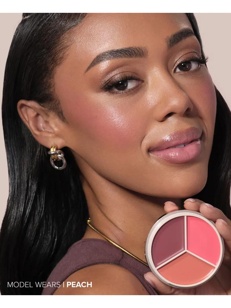 Набор румян Magic Touch Blush Trio Anastasia Beverly Hills, цвет peach trio — изображение 3 из 10