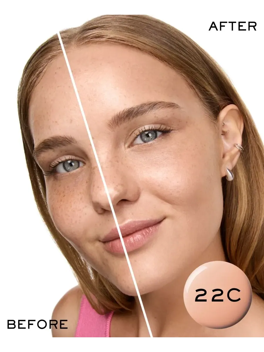Skin Idôle 3 Serum Supertint Тинт для кожи Lancôme, 22c светлый-skin w/cool розовыйy tones — изображение 3 из 9
