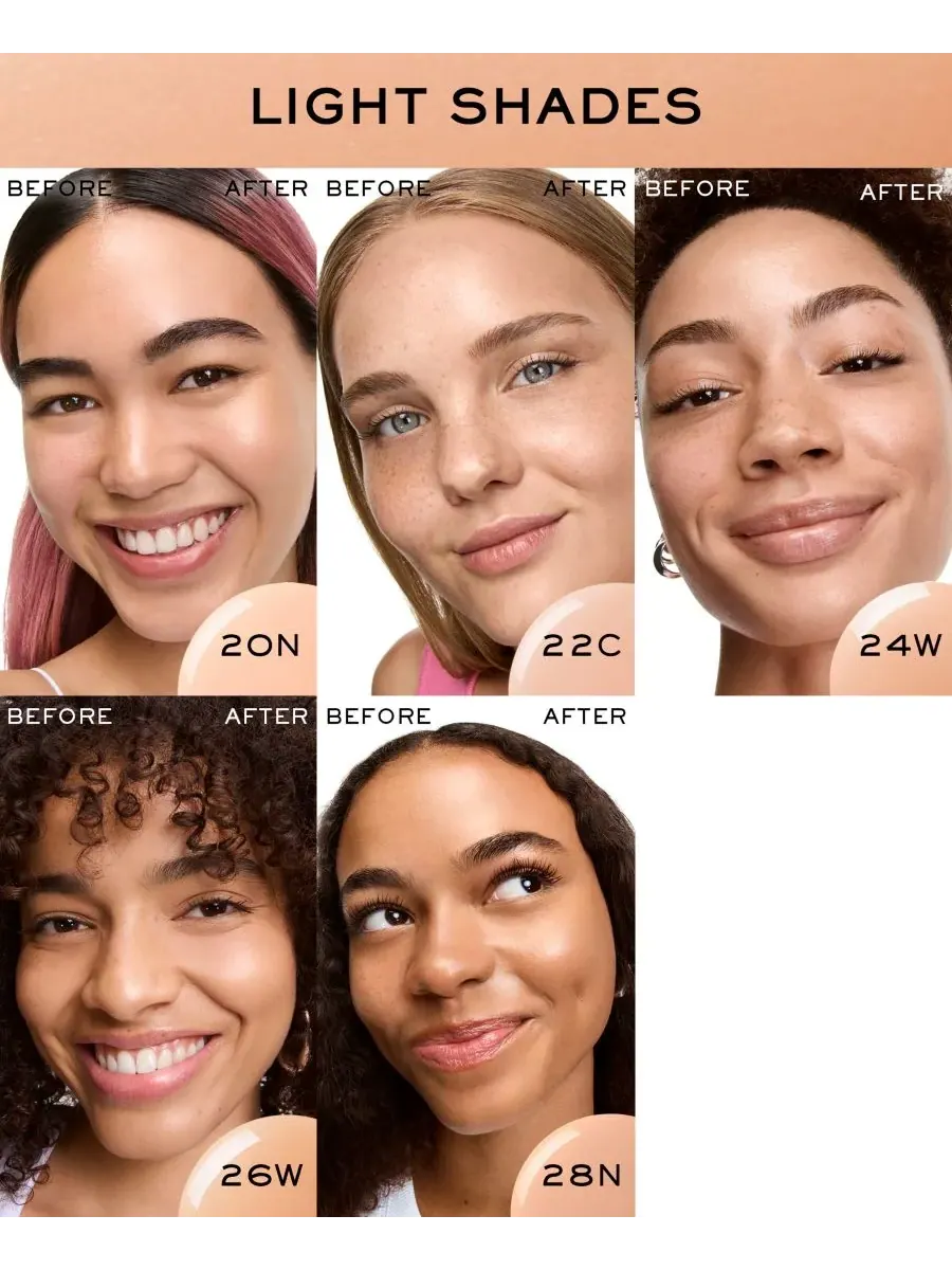 Skin Idôle 3 Serum Supertint Тинт для кожи Lancôme, 22c светлый-skin w/cool розовыйy tones — изображение 4 из 9