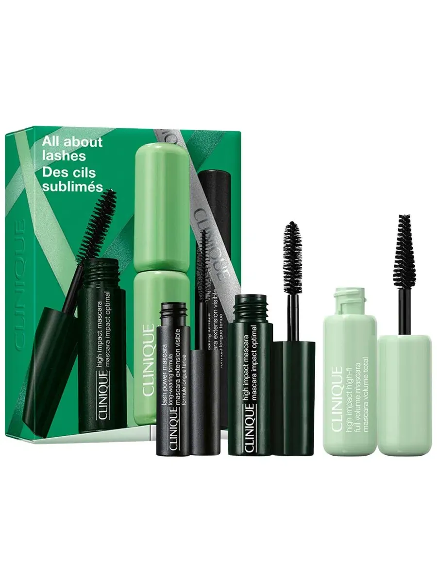 Набор мини-тушей для ресниц High Impact High-Fi, High Impact, Lash Power Clinique