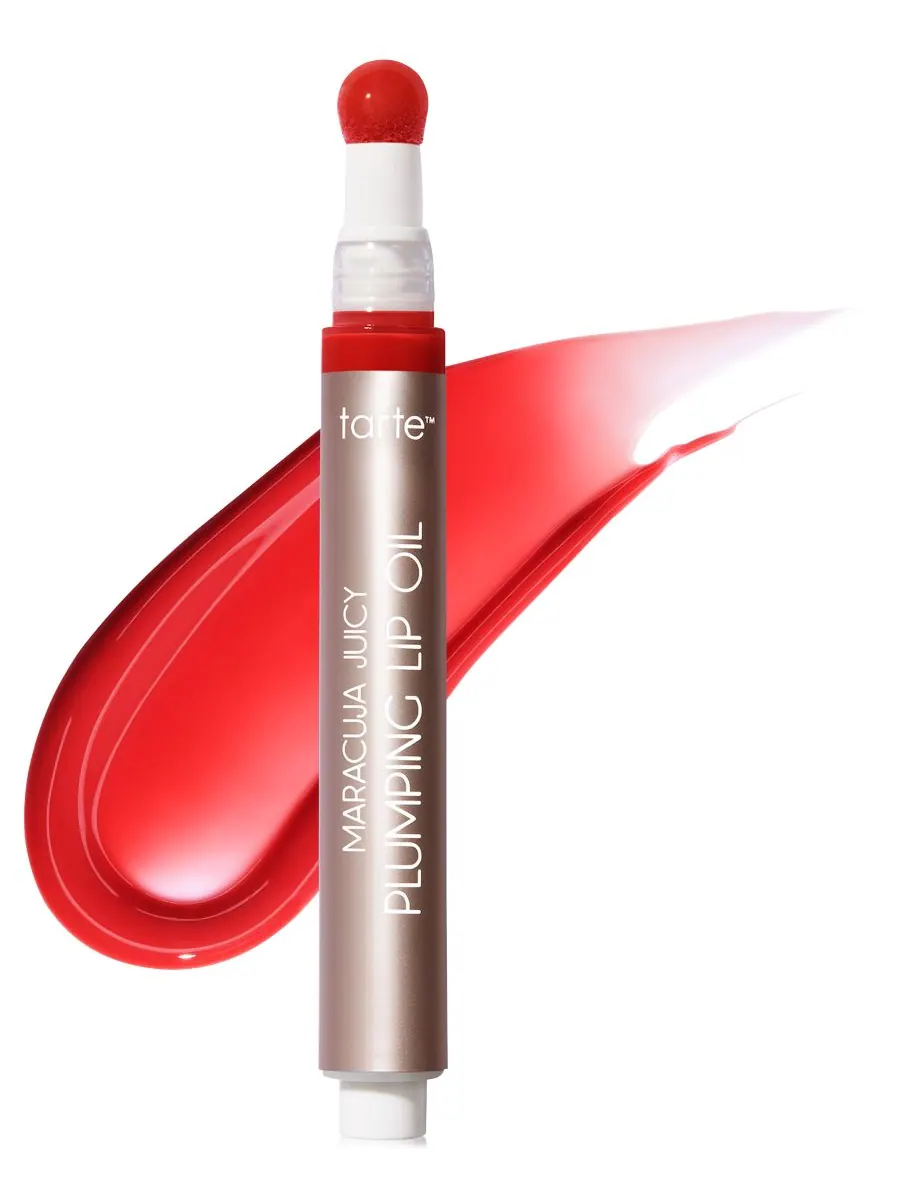 Масло для увеличения объема губ Maracuja Juicy Tarte — красный