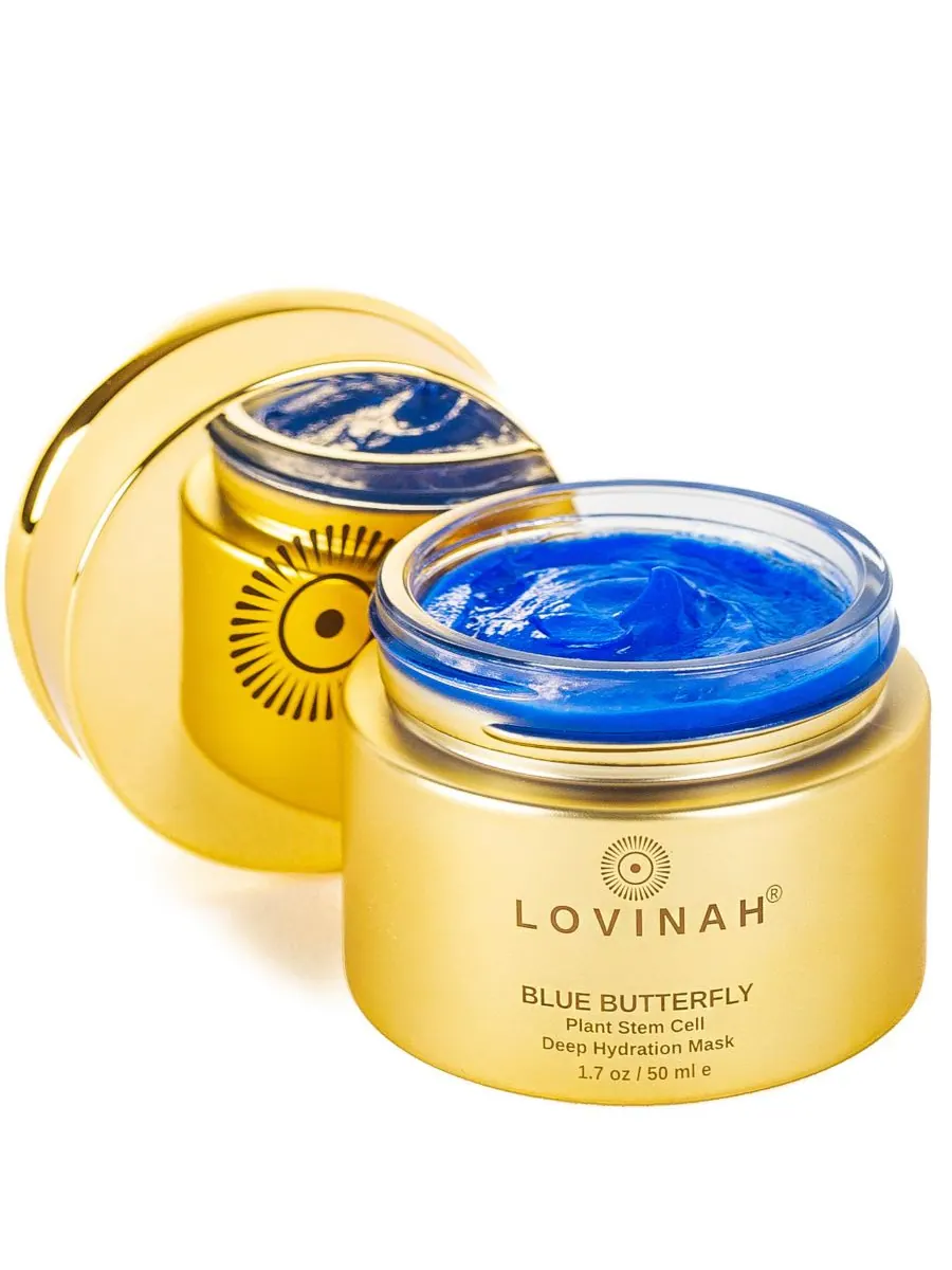 Тоник Lovinah Skincare — Интенсивная увлажняющая Blue Butterfly Stem Cell — синий