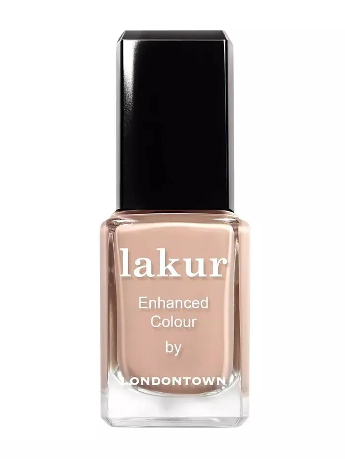 Лак для ногтей Lakur Enhanced Color, 0,4 унции Londontown, цвет Café Au Lait