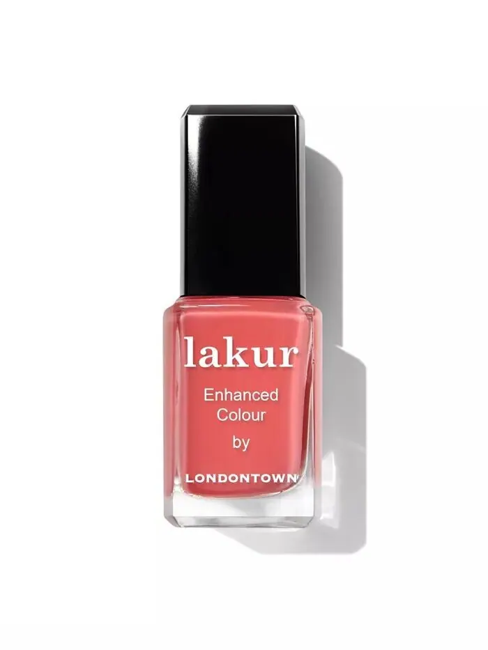 Лак для ногтей Lakur Enhanced Color, 0,4 унции Londontown, цвет Papaya Lakur