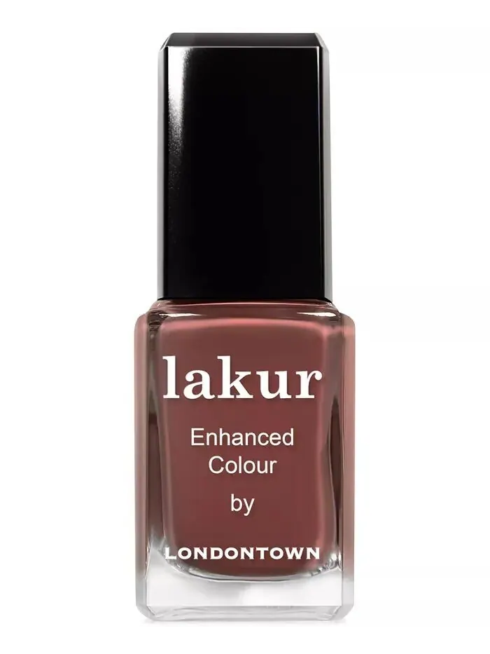 Лак для ногтей Lakur Enhanced Color, 0,4 унции Londontown, цвет Oud Mood (rich hot chocolate)