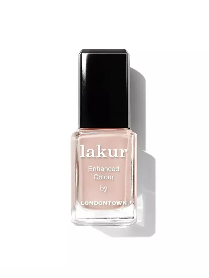 Лак для ногтей Lakur Enhanced Color, 0,4 унции Londontown, цвет Easy, Neutral Peach