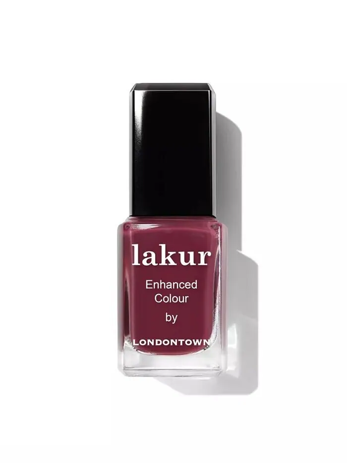Лак для ногтей Lakur Enhanced Color, 0,4 унции Londontown, цвет Fig Jam Lakur