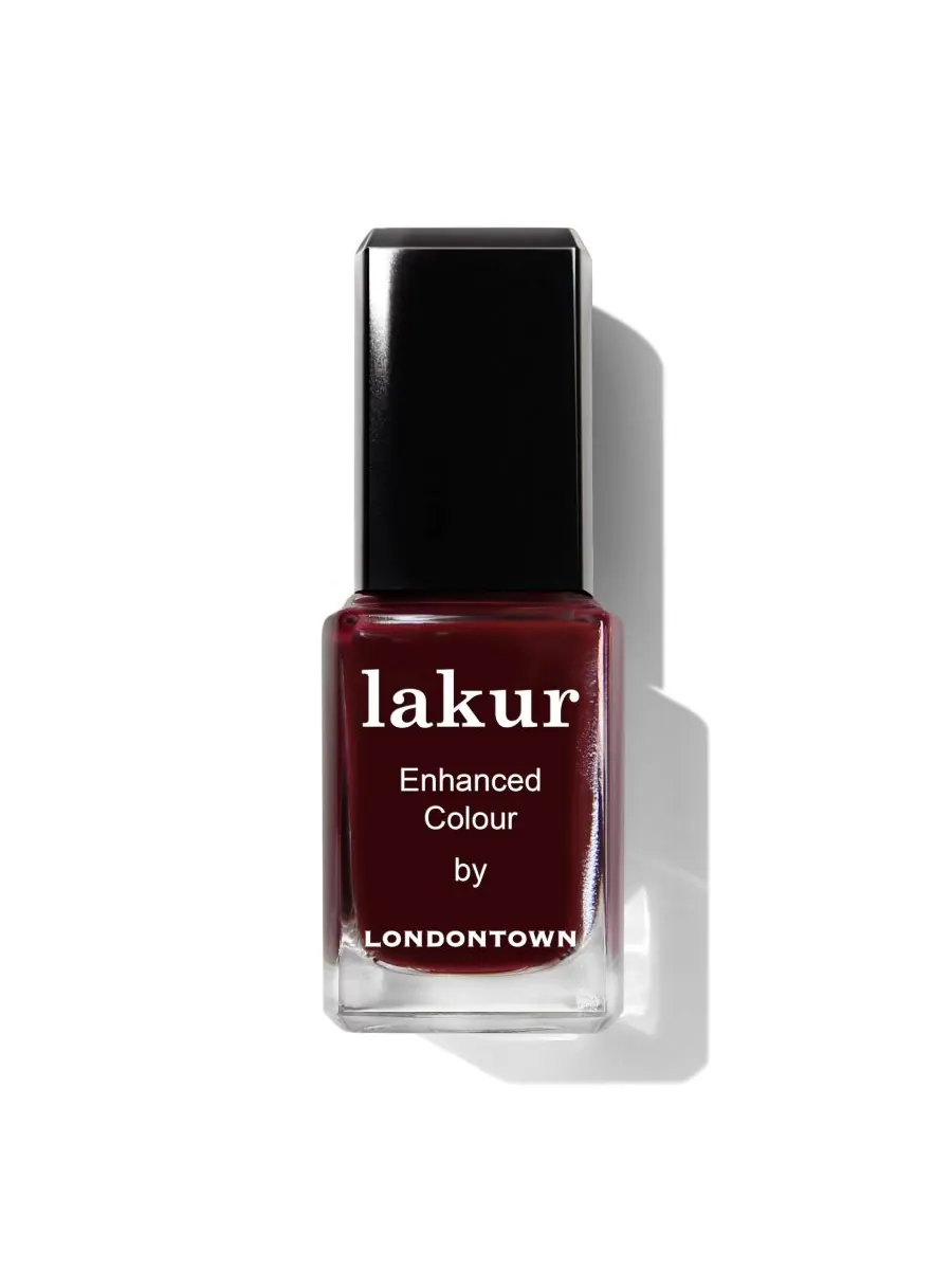 Лак для ногтей Lakur Enhanced Color, 0,4 унции Londontown, цвет elderberry lakur
