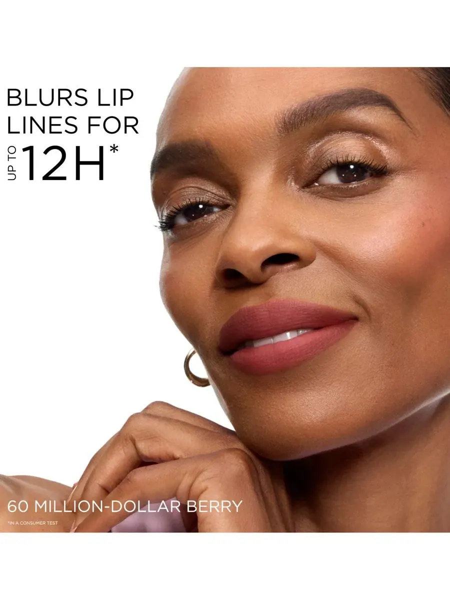 Помада-бархат для губ Lip Idôle CuddleBlur Lip Velvet, 8 г Lancôme, 22 Nap in Mauve: Neutral Muted — изображение 9 из 10