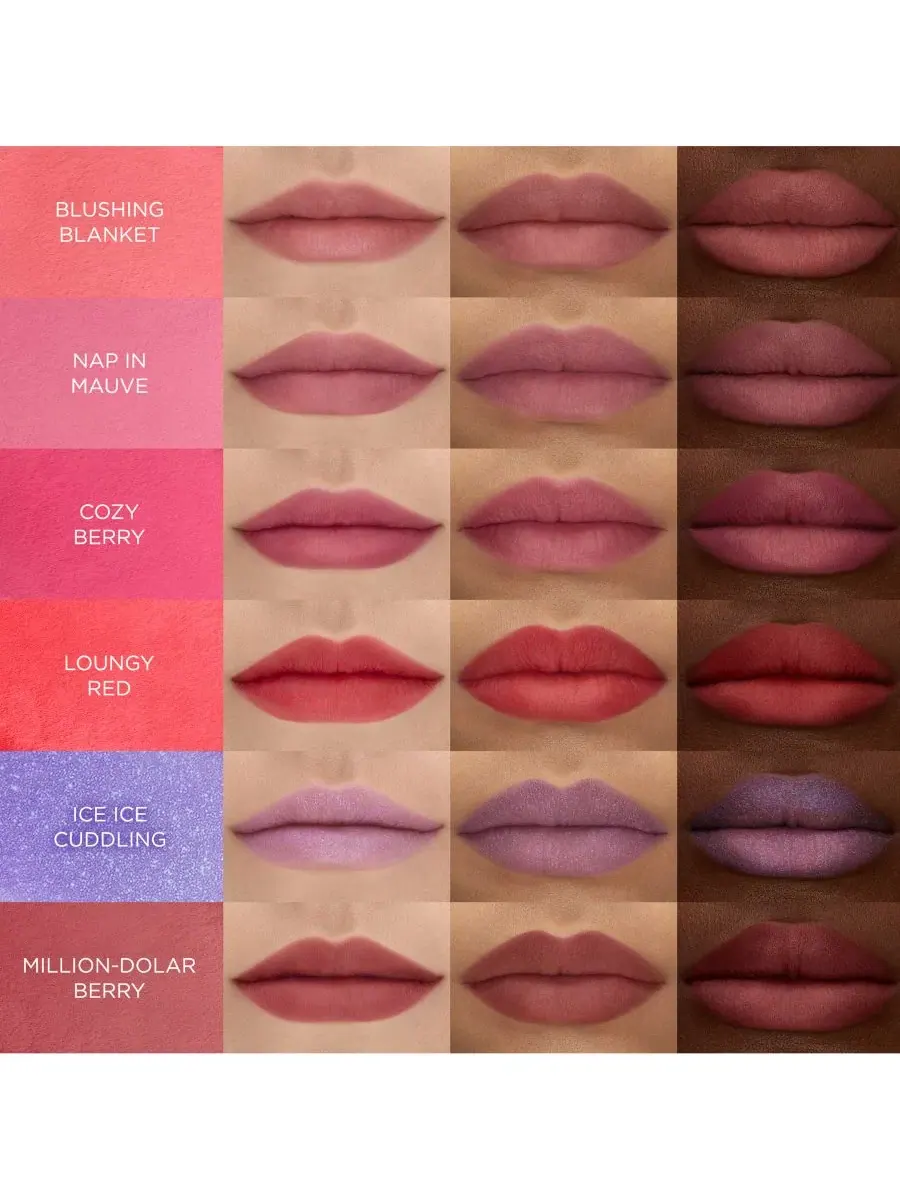 Помада-бархат Lip Idôle CuddleBlur Lip Velvet, 0,28 унции (8 г) Lancôme, 21 Blushing Blanket: Warm — изображение 9 из 9