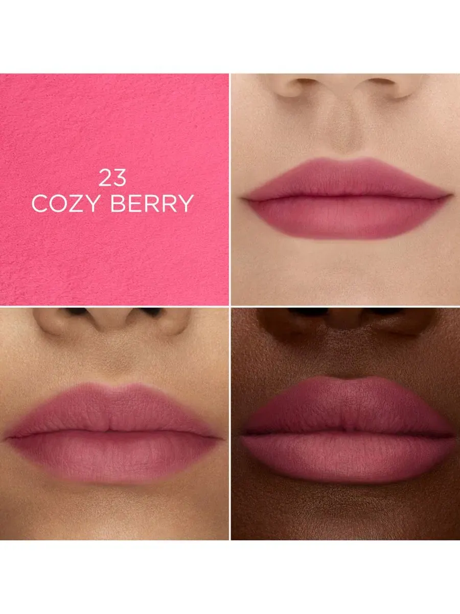 Матовый бархатный бальзам для губ CuddleBlur Lip Velvet, 7,9 мл, модель Lip Idôle CuddleBlur Lancôme — изображение 4 из 9