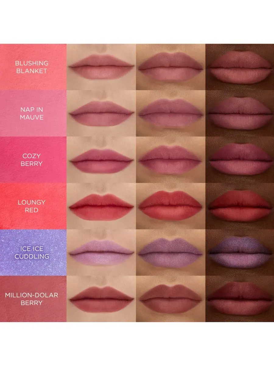 Матовый бархатный бальзам для губ CuddleBlur Lip Velvet, 7,9 мл, модель Lip Idôle CuddleBlur Lancôme — изображение 9 из 9