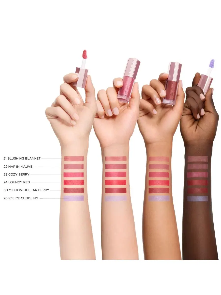 Помада-бархат Lip Idôle CuddleBlur Lip Velvet, 8 г, модель 26 Ice Ice Cuddling Lancôme — изображение 6 из 8