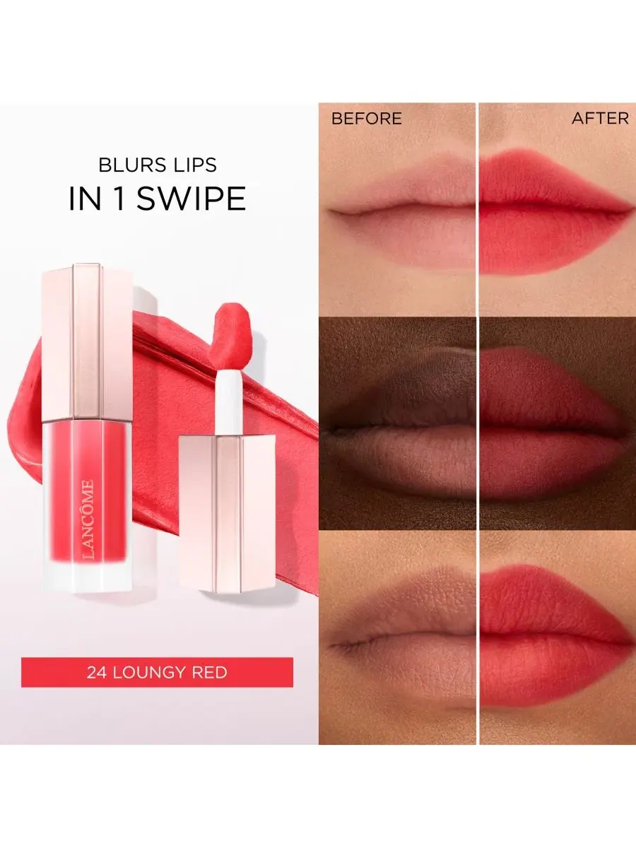Помада-бархат Lip Idôle CuddleBlur Lip Velvet Lipstick, 0.28 унц. Lancôme — изображение 2 из 8