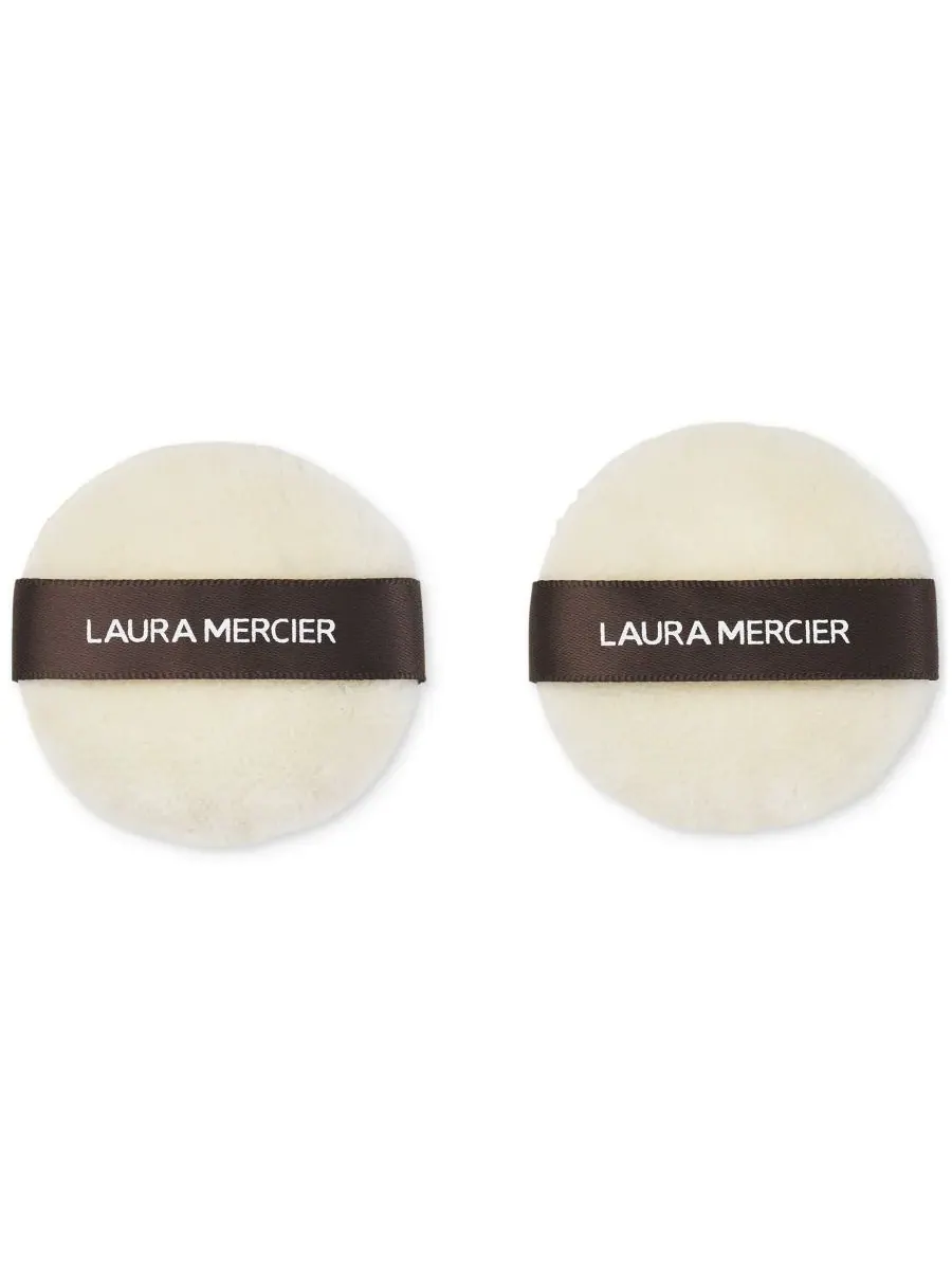 Laura Mercier Средние велюровые пуховки, 2 шт — изображение 1 из 1