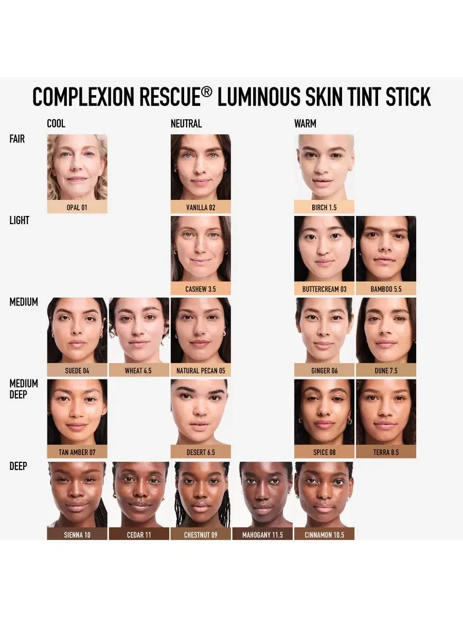 COMPLEXION RESCUE Сияющий увлажняющий тонирующий стик для лица с магнием BareMinerals, Wheat 4.5 — изображение 10 из 10