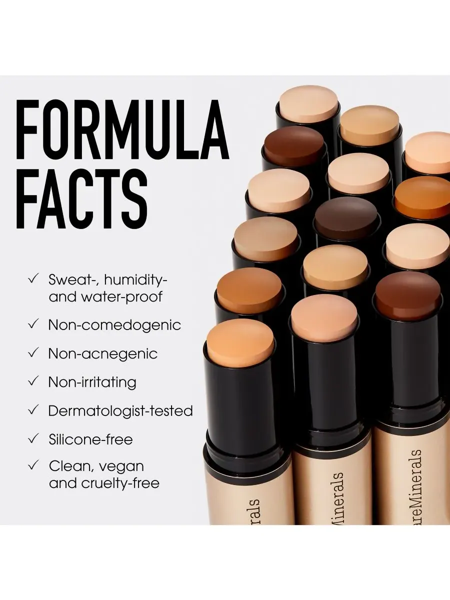 COMPLEXION RESCUE Сияющий увлажняющий тонирующий стик для лица с магнием BareMinerals, Ginger 06 — изображение 8 из 10