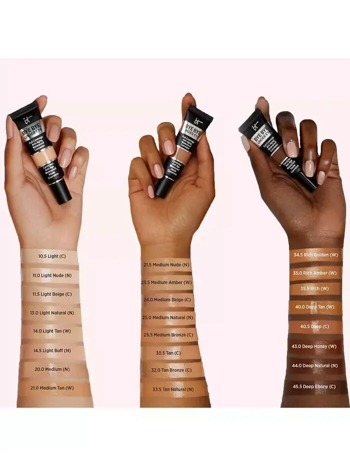 Bye Bye Under Eye Антивозрастной водостойкий консилер It Cosmetics, цвет 10.5 - Light (cool) — изображение 4 из 13