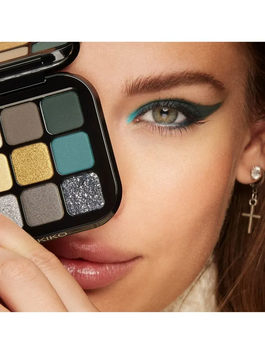 Палитра теней для век Multi Finish KIKO Milano, 2.3 г — изображение 4 из 4