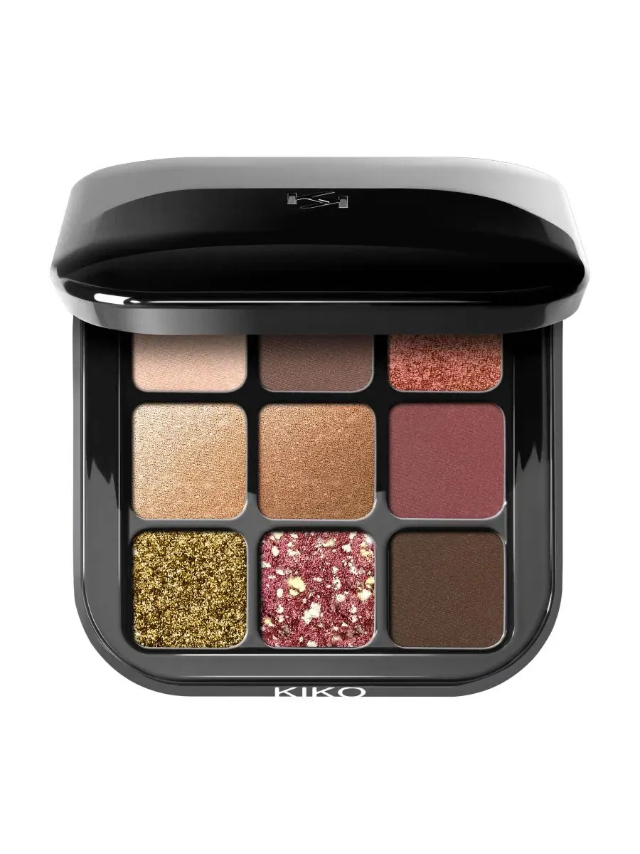 Палитра теней для век Glamour Multi Finish 03 Burgundy Notes KIKO Milano, 2,3 г — изображение 1 из 3
