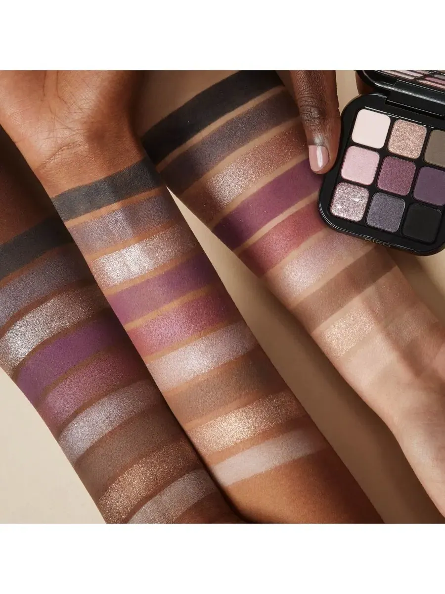 Палетка теней Glamour Multi Finish KIKO Milano, 04 Mauve Selection — изображение 3 из 4
