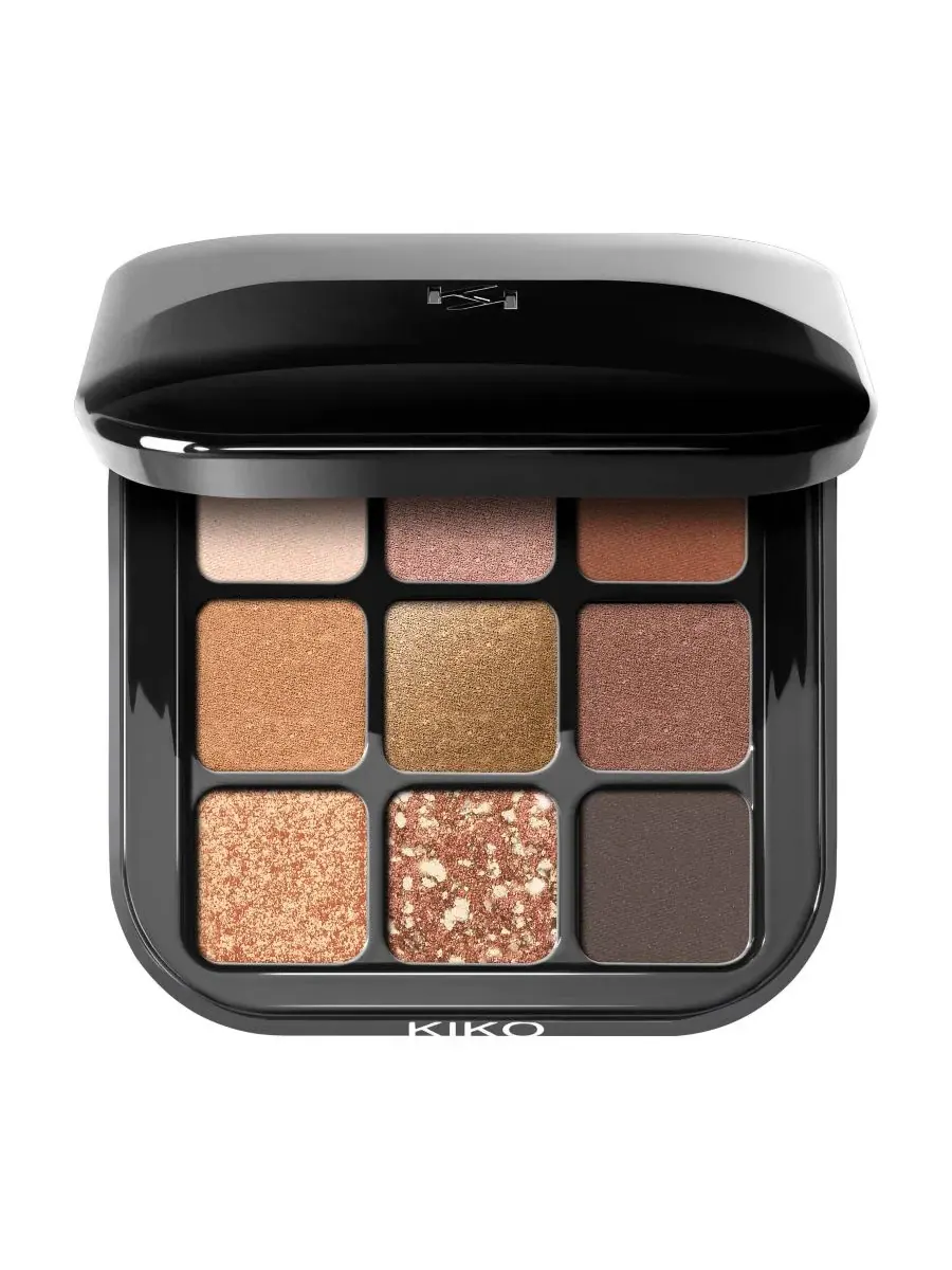 Палитра теней для век Glamour Multi Finish 2.3 г Sunset Vibes KIKO Milano, 02 Sunset Vibes — изображение 1 из 5