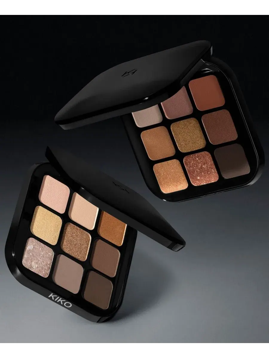 Палитра теней для век Glamour Multi Finish 2.3 г Sunset Vibes KIKO Milano, 02 Sunset Vibes — изображение 5 из 5