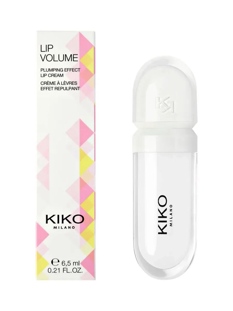 Крем для губ с эффектом объема Kissable Lip Volume, 6 мл KIKO Milano, 02 Cloud Dew — изображение 3 из 8