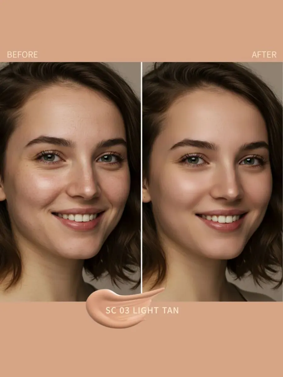Тональный крем Seamless Fit Foundation Duo SIIA Cosmetics — изображение 3 из 10