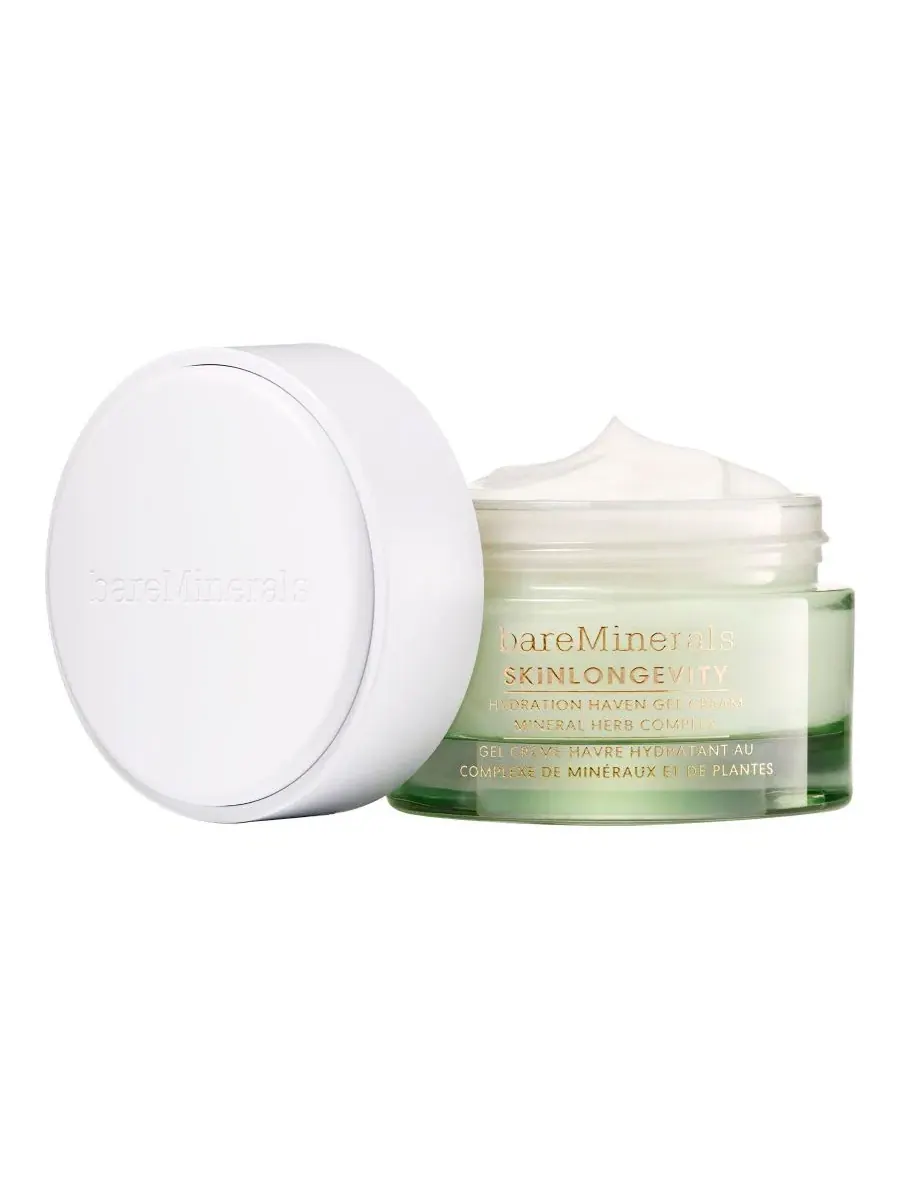 Гель-крем для лица с ниацинамидом SKINLONGEVITY Hydration Haven bareMinerals, 50 мл — изображение 1 из 11