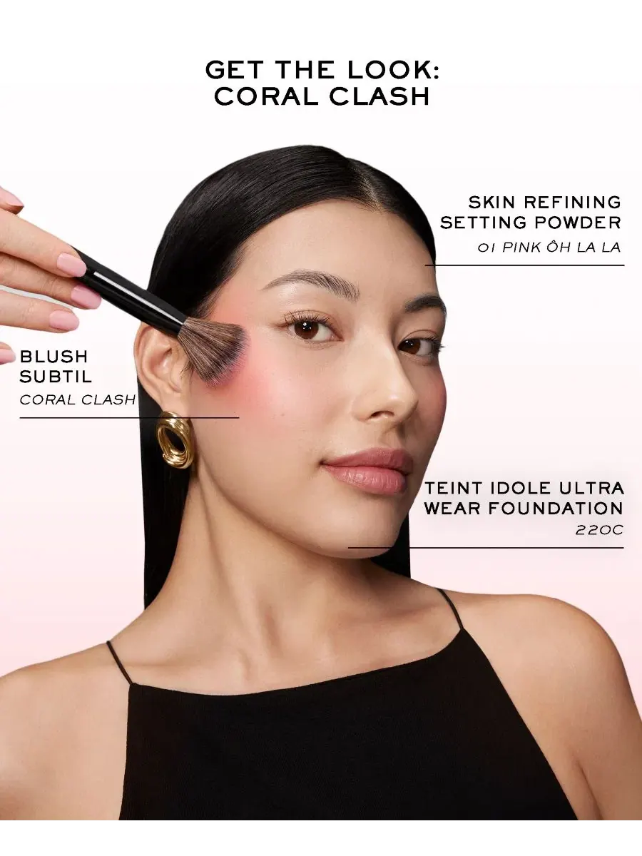 Пудровые румяна с кистью, без минеральных масел, Blush Subtil Powder Blush Lancôme, New! 600 I — изображение 6 из 8