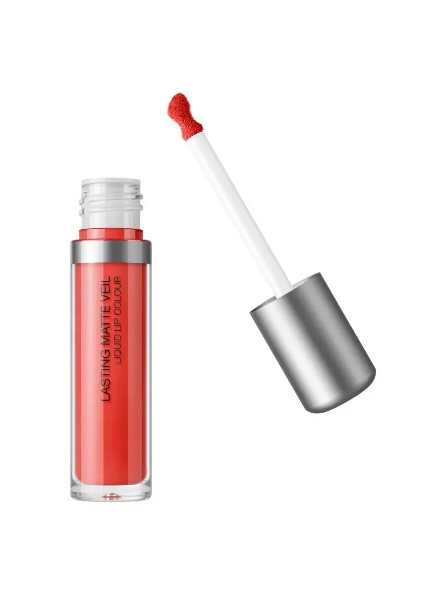 Матовая жидкая помада для губ с экстрактом граната, модель Lasting Matte Veil KIKO Milano — изображение 1 из 8