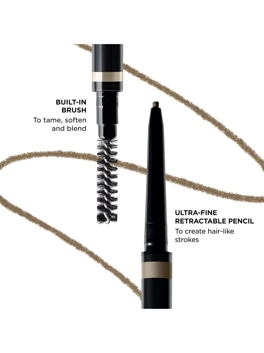 Карандаш для бровей водостойкий Wonder Define Waterproof Clarins, 01 Ash Blonde — изображение 3 из 7