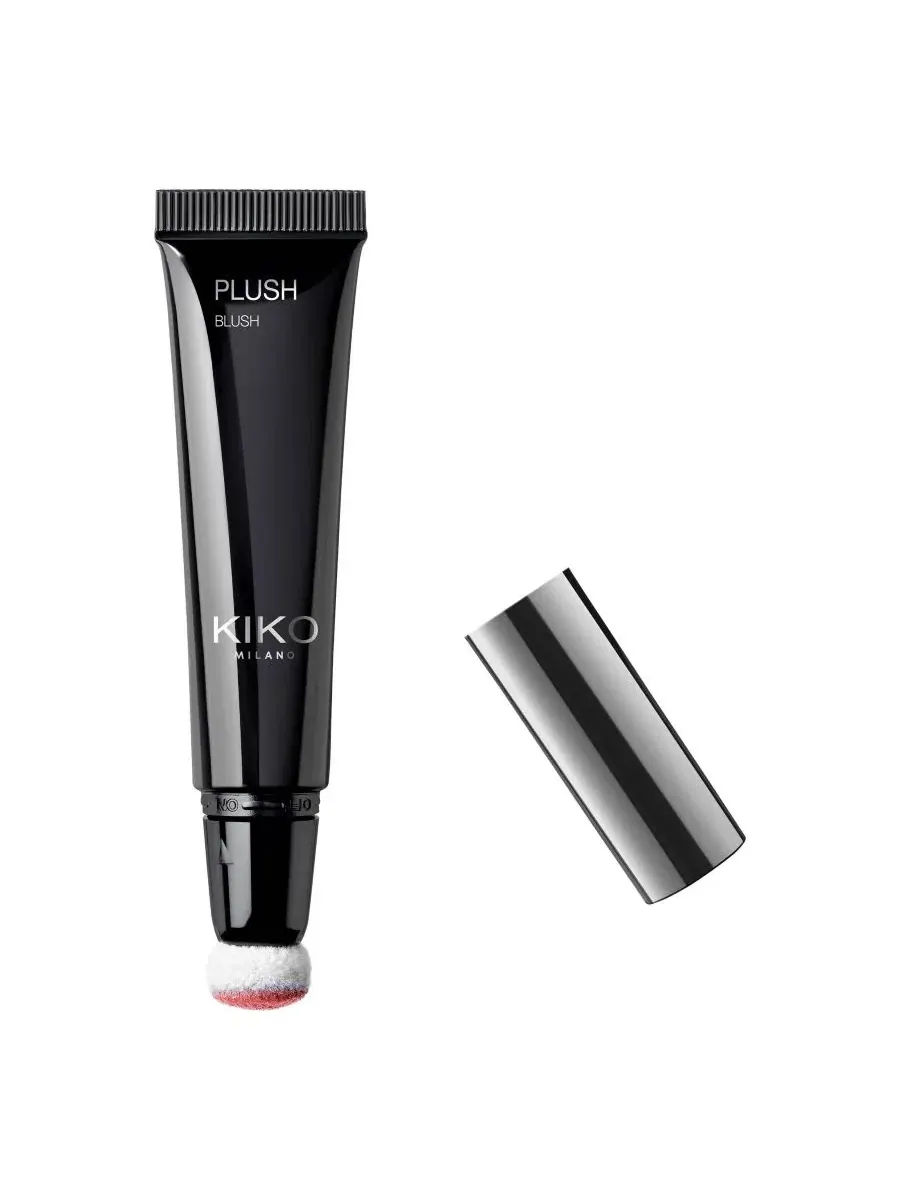 Румяна жидкие с аппликатором KIKO Milano Plush Liquid Blush, 14 мл, Crystal Coral — изображение 1 из 3