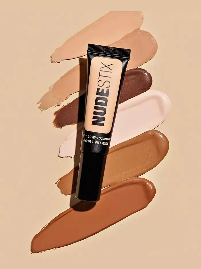 Тональная основа Tinted Cover, 0,68 унции Nudestix, цвет NUDE 3 (light neutral) — изображение 8 из 9