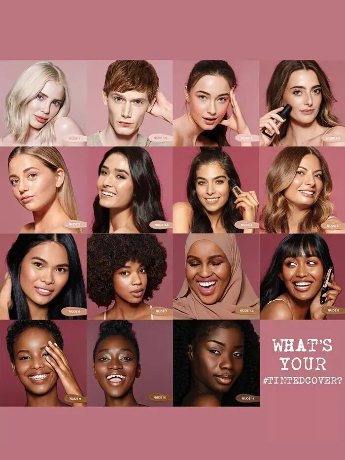 Тональная основа Tinted Cover, 0,68 унции Nudestix, цвет NUDE 3 (light neutral) — изображение 9 из 9